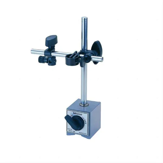 Mitutoyo-7011s-10-Magnetic-Stand-with-Fine-Adjustment-160mm-Working-Radius-Dial-Indicator-Stand