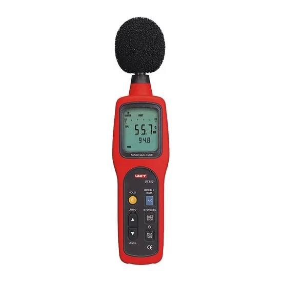 Uni-T-Ut352-Sound-Level-Meter-Is-Used-to-Measure-Environmental-Noise