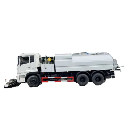 China-Top-Brand-13m3-Dongfeng-Rear-Double-Axle-Road-Cleaning-Vehicle-Road-Sweeper-Clw5250gqxd5
