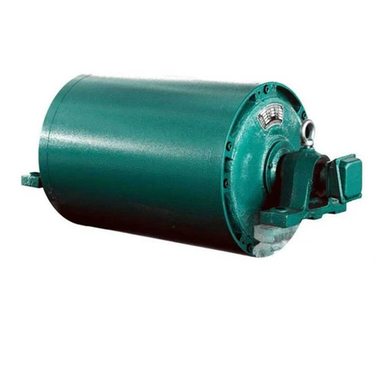 Heavy-Duty-Mining-Flat-Belt-Conveyor-Motor-Drive-Drum-Pulley