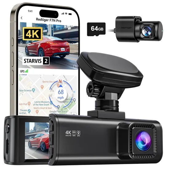Redtiger-Distributor-F7n-PRO-4K-Car-Black-Box-WiFi-Rear-Dash-Cam-Camera