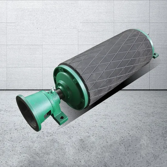 Rubber-Lagging-Conveyor-Pulleys-Belt-Bend-Pulley-Tail-Drum